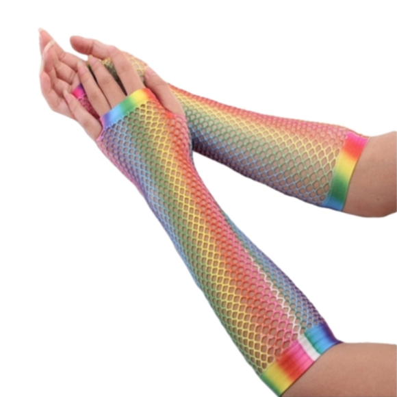 Accessories - 🆕 Rainbow Net Gloves